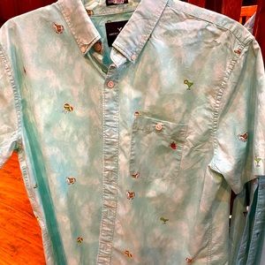 Shirt sleeve button up